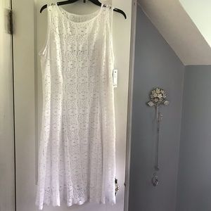 White Modern Dress